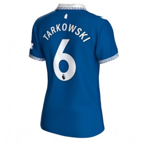 Maillot de foot Everton James Tarkowski #6 Domicile Femmes 2023-24 Manches Courte